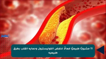 11 مشروبًا طبيعيًا فعالًا لخفض الكوليسترول وحماية القلب بطرق طبيعية